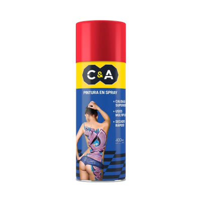 Pintura Spray Rojo Oscuro cya