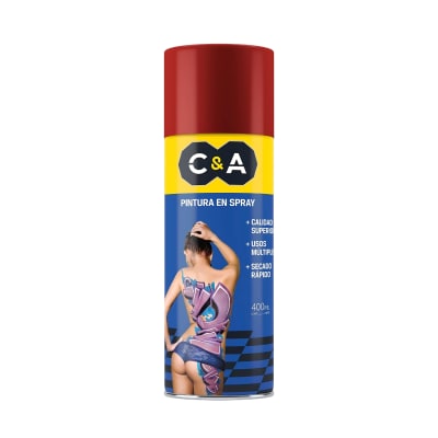 Pintura Spray rojo brillante C&A1