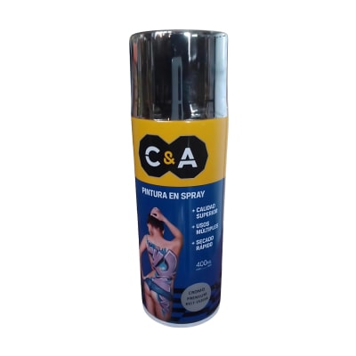Pintura Spray Cromo Premium CYA1
