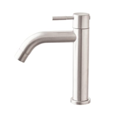Llave grifo caño para lavatorio mate Valmax