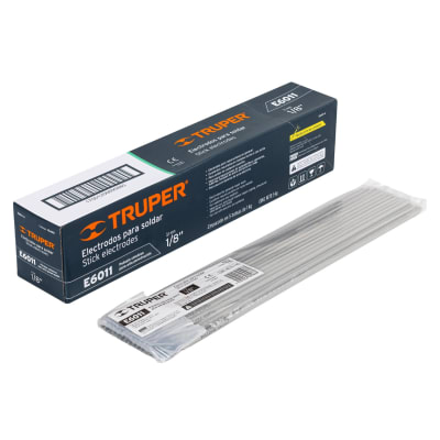 Bolsa con 1 kg de electrodos 6011 de 1/8'' Truper