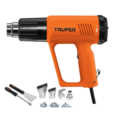 Pistola de calor profesional de 2000 W 220 V Truper