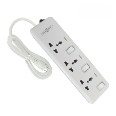 Supresor de pico 3 tomas 3 m 18 AWG Luxury Home Light