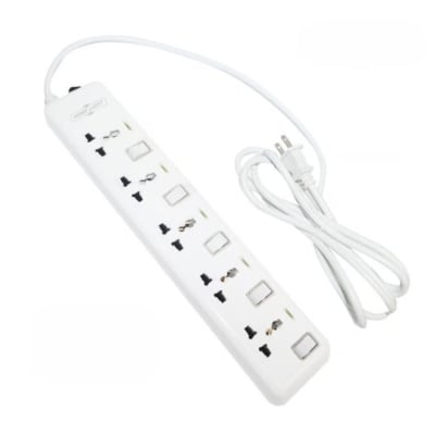 Supresor de pico 5 tomas 3 metros Home Light