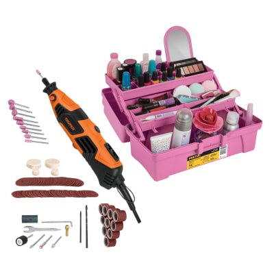 Rectificadora 150W + Caja Organizadora 14