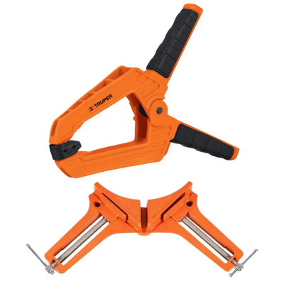 Combo Carpintero Prensa Esquinera + Prensa Resorte Truper