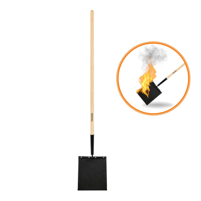 Pala bate fuego con mango de madera de 60´´, Truper1