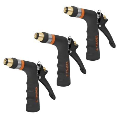 Pistola para riego 2 funciones 3 unidades Truper
