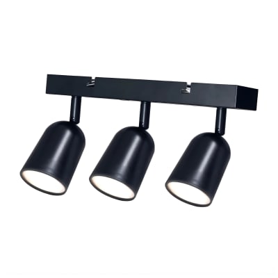 Lámpara de Techo Triple Negro Home Light