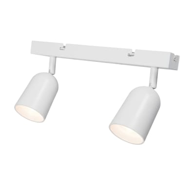 Lampara Blanca de Techo Doble Home Light