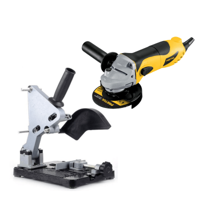 Amoladora pretul 700w + soporte para amoladora universal1