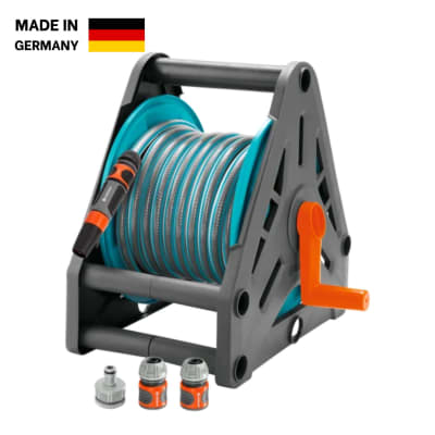 Manguera 15 metros + soporte móvil para regar Gardena