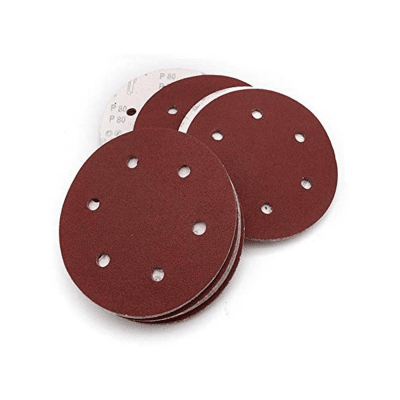 Lija circular con velcro Grano #60 para lijadora de pared y techo1