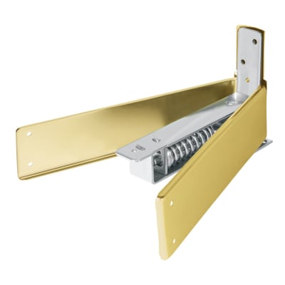 Bisagra de Piso Vaiven Dorada HERMEX1