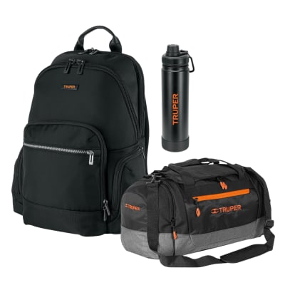Mochila porta Laptop con Maleta deportiva Truper