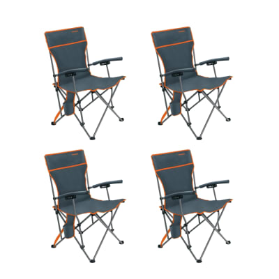 Silla Plegable para playa y camping 4 unid Truper