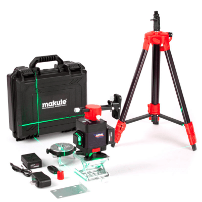 Nivel laser 16 lineas con Tripode y Maletin Makute