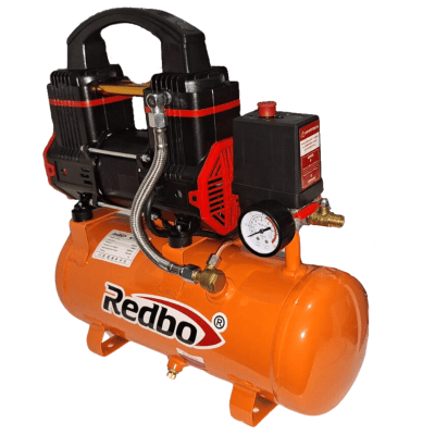 Compresora silenciosa 9 litros Redbo