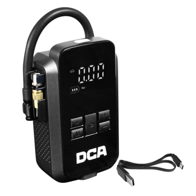 Mini compresora digital 150psi 8v DCA