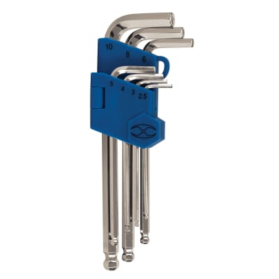 Juego 7 llaves Allen largas punta bola Truper2