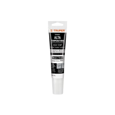 Silicona negra para altas temperaturas, 85 g Truper