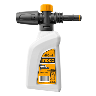 Shampunera dispensador de jabón liquido 400 ml para hidrolavadora Ingco