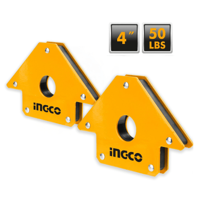 Pack x2 unidades de Escuadra Magnetica para soldar 4