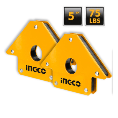 Pack x2 unidades de Escuadra Magnetica para soldar 5