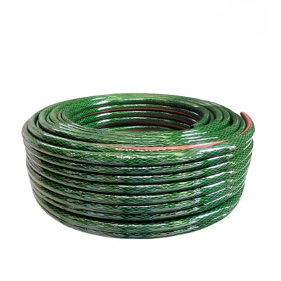 MANGUERA REFORZADA PVC VERDE 1 X 100M 2M