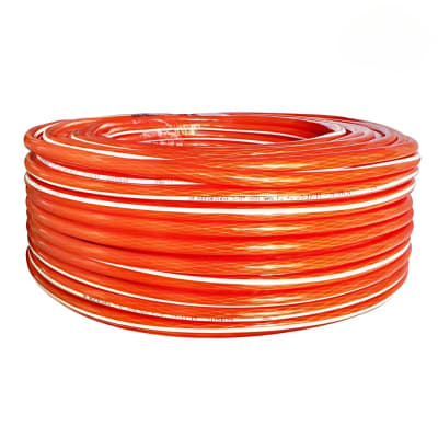 MANGUERA REFORZADA P/GAS NARANJA 3/8 X 100M 2M