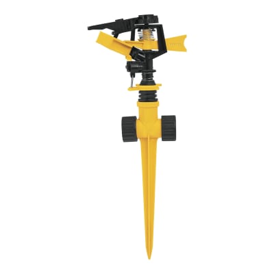 Aspersor plástico dos vías estaca de 14 cm Pretul1