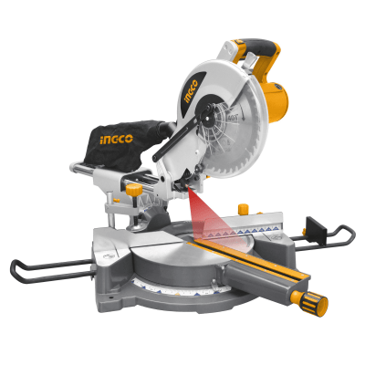 Sierra ingleteadora telescópica 1800w 10