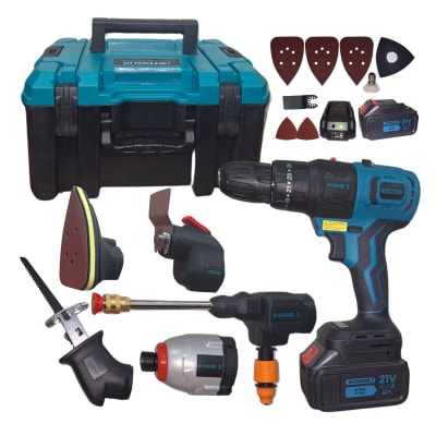 Taladro Percutor multifuncional 6 en 1 Bomder