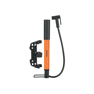 Mini inflador manual de aluminio para bicicleta 60 PSI Truper1