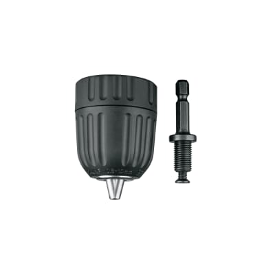 Broquero cierre rápido 3/8' con adaptador Hex de 1/4' Truper1