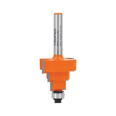 Fresa escalonada 1-1/8'' con rodaje Truper