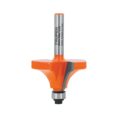 Fresa redondeadora de moldura, 1-1/2´´ con rodaje Truper1