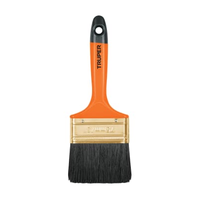 Brocha profesional de 3'' con mango de plástico truper