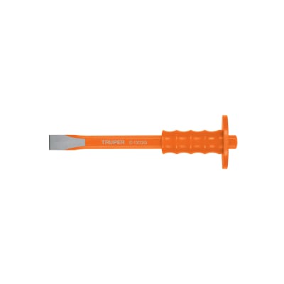 Cincel de corte frío 1 x 12'' con grip. truper
