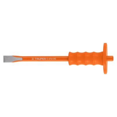 Cincel de corte frío 3/4 x 12'' con grip Truper