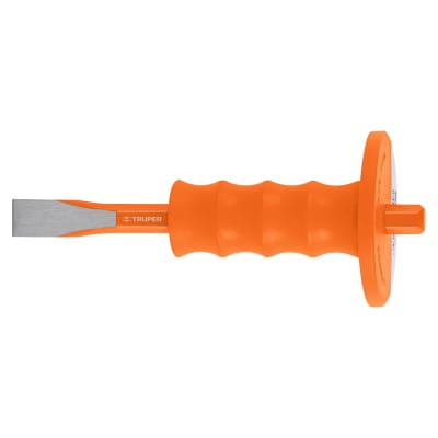 Cincel de corte frío 3/4 x 8'' con grip Truper