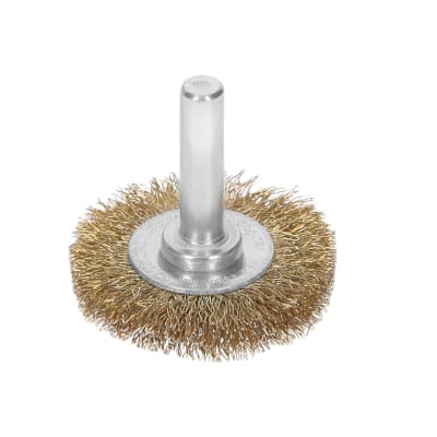 Escobilla circular 1-1/2´´ alambre fino para taladro, Truper