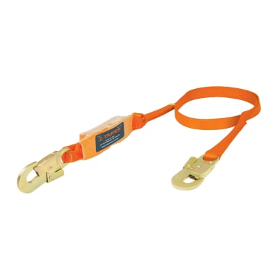 Línea de vida 1.8 m cinta políéster con amortiguador Truper