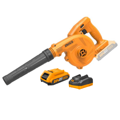 Sopladora 20v Incluye cargador y batería Ingco