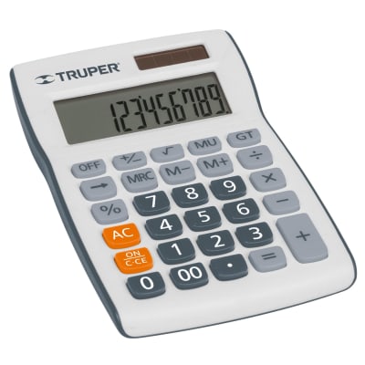 Calculadora de bolsillo Truper