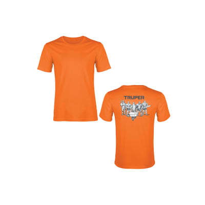 Polo color naranja, para caballero Truper