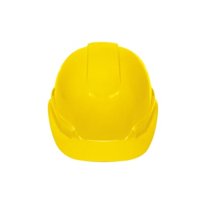 Casco de seguridad ajuste de ratchet amarillo Truper