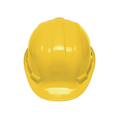 Casco de seguridad, ajuste de intervalos, amarillo, Pretul
