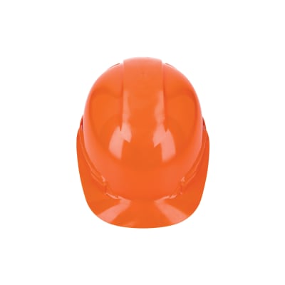 Casco de seguridad ajuste de ratchet naranja Truper