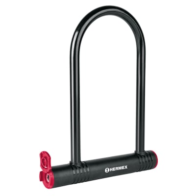Candado Motocicleta Bicicleta Tipo U 14 mm Hermex4